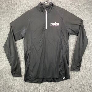 Metro‎ by T Mobile Pullover Activewear Top Long Sleeve Running Shirt Medium
